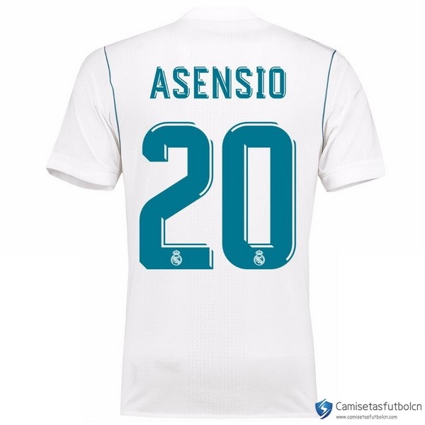 Camiseta Real Madrid Primera equipo Asensio 2017-18